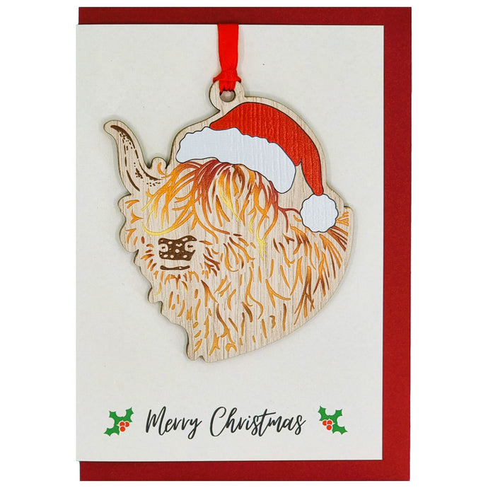 Christmas Coo Card with Gift