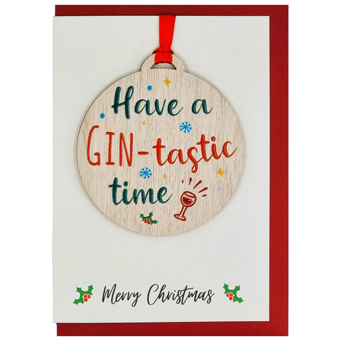 Gintastic Time Card with Gift
