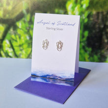 Load image into Gallery viewer, Angel of Scotland Stud Earrings
