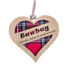 Load image into Gallery viewer, Bawbag Heart Hanging Plaque
