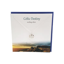 Load image into Gallery viewer, Celtic Destiny silver necklace | The Silver Studio Scotland
