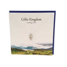 Load image into Gallery viewer, Celtic Kingdom silver necklace | The Silver Studio Scotland
