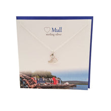 Load image into Gallery viewer, Isle of Mull silver necklace | The Silver Studio Scotland
