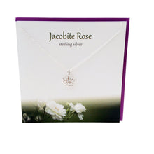 Load image into Gallery viewer, Jacobite Rose silver pendant | The Silver Studio Scotland
