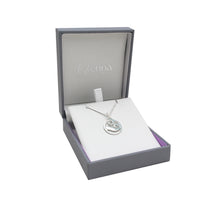 Load image into Gallery viewer, Scottish Coast Small Wave Silver Necklace | Glenna Jewellery Scotland
