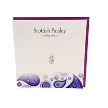 Load image into Gallery viewer, Scottish Paisley pendant
