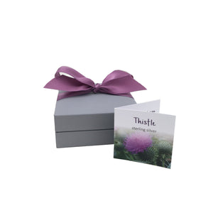 Scottish Thistle Heart Collection Gift Box | Glenna Jewellery Scotland