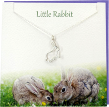 Load image into Gallery viewer, Little Rabbit necklace | The Silver Studio Scotland
