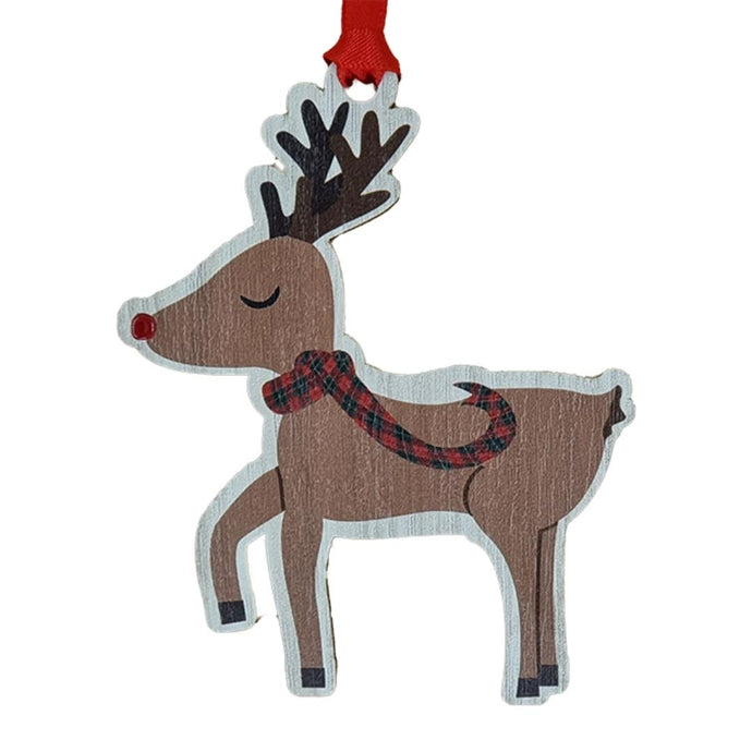 Colourful Christmas Hanger in rudolph shape