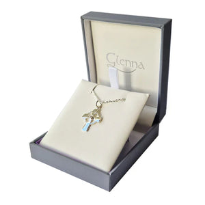 Celtic Cross Crystal Pendant