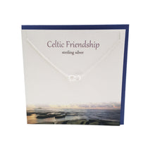Load image into Gallery viewer, Celtic Friendship silver necklace | The Silver Studio Scotland
