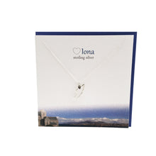 Load image into Gallery viewer, Isle of Iona Scotland silver necklace | The Silver Studio Scotland
