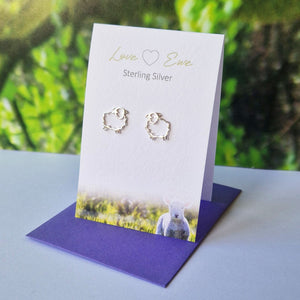 Love Ewe Stud Earrings