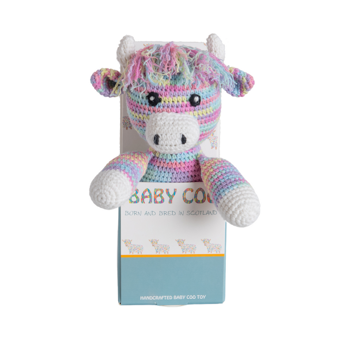 Baby Crocheted Coo  Scottish Baby Gift