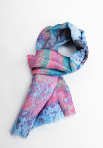 Watercolour Gift Boxed Scarf