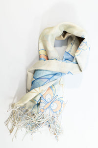 Butterfly Fringe Gift Boxed Scarf