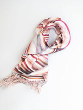Load image into Gallery viewer, Ribbon Fringe Gift Boxed Scarf
