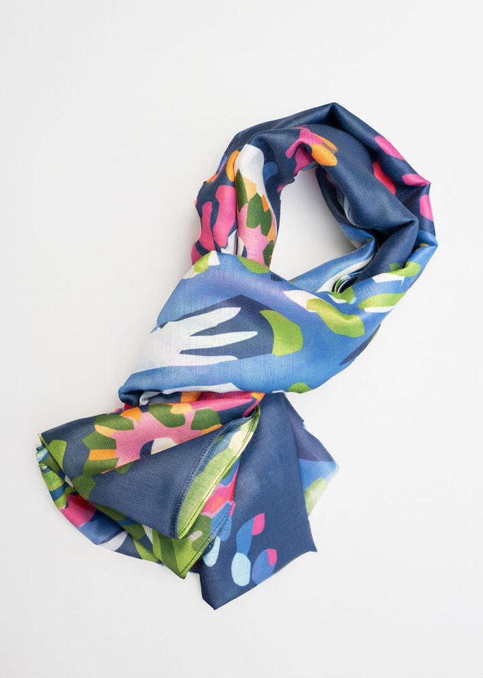 Floral Print Gift Boxed Scarf