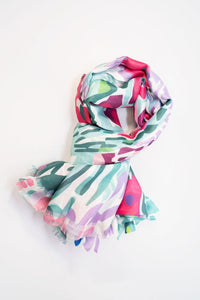 Floral Print Gift Boxed Scarf