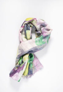 Abstract Palette Gift Boxed Scarf