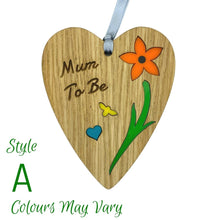 Load image into Gallery viewer, Wooden Plaque floral design and acrylic features
