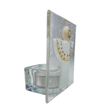 Load image into Gallery viewer, Angel Fused Glass Candle Holder
