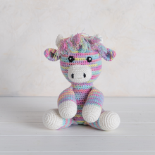 Load image into Gallery viewer, Baby Crocheted Coo  Scottish Baby Gift
