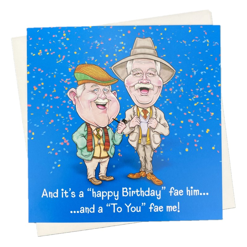 Viewfield Happy Birthday Auld Pals Card New | Little Thistle – Little ...