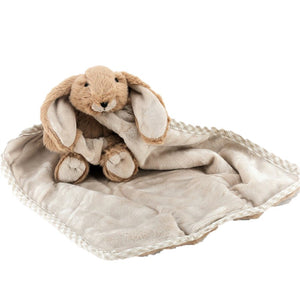 Bunny Toy Soother Brown plush baby toy
