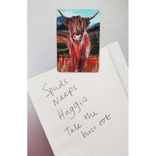Load image into Gallery viewer, Fridge Magnet Card Ginger Beast
