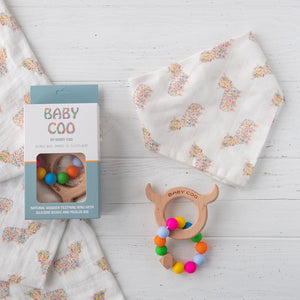 Baby Coo Teething Set Scottish Baby Gift
