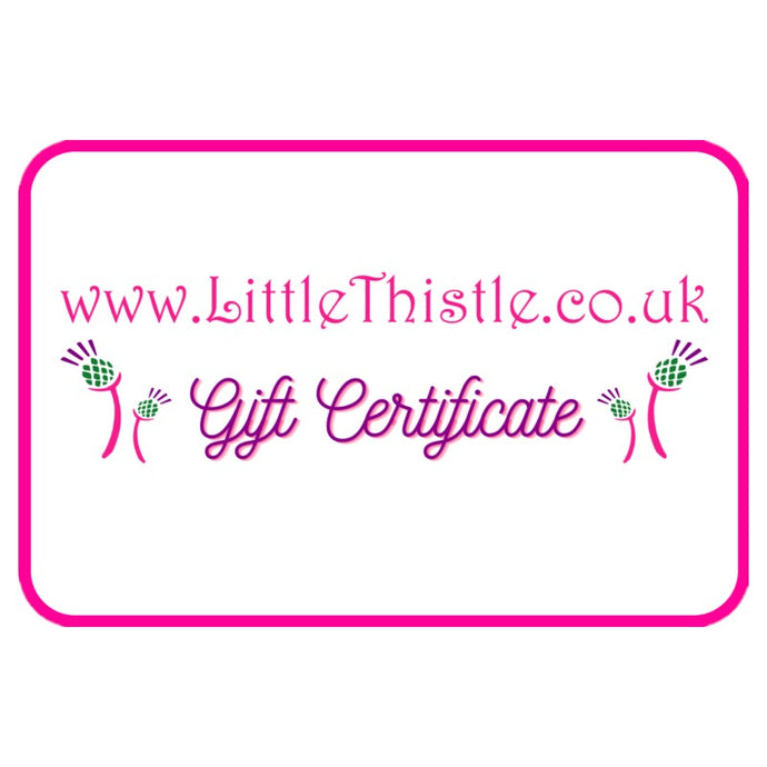 Gift Card for littlethistle.co.uk