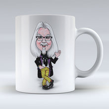 Load image into Gallery viewer, An 11oz ceramic mug that has a design on it of Sir Billy!
